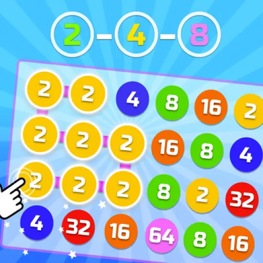 2 4 8 link identical numbers