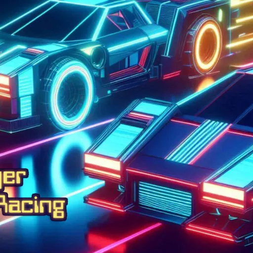 2 Player Dark Racing