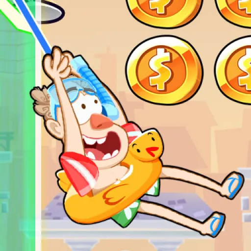 Alien Chase - Swing and Fly