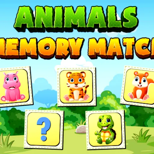 Animals Memory Match