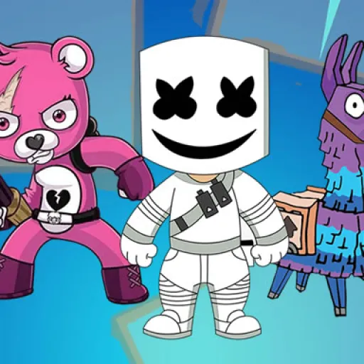 Battle Royale Coloring Book