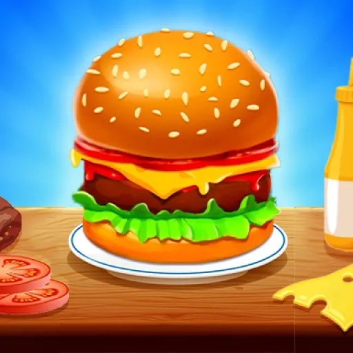Burger Cafe - Cooking Games For Kids