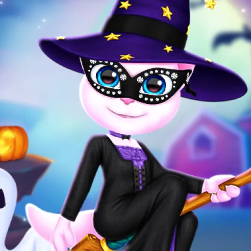 Cat Girl Halloween Preparation