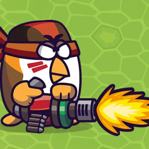 Chicken Wars Merge Guns