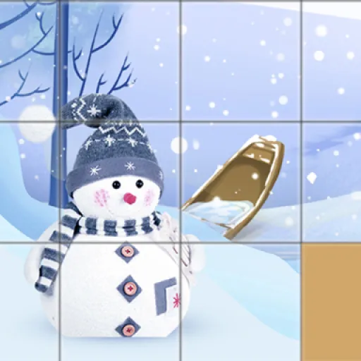 Christmas Slide Puzzle