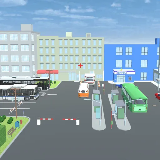 City Bus Parking Simulator Challenge 3D