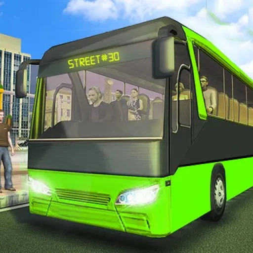 City Passenger Coach Bus Simulator Bus Driving 3D