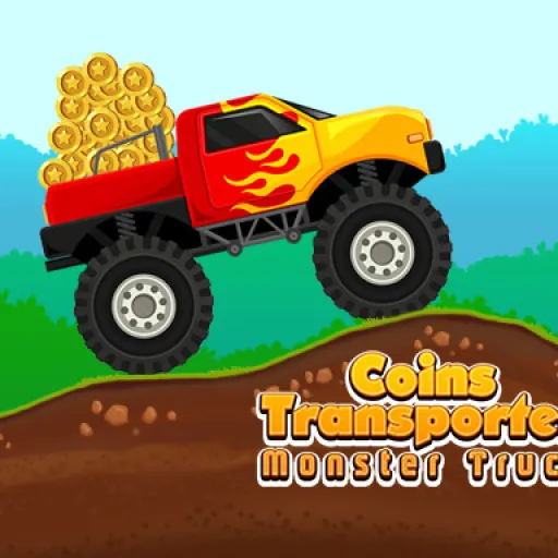 Coins Transporter Monster Truck