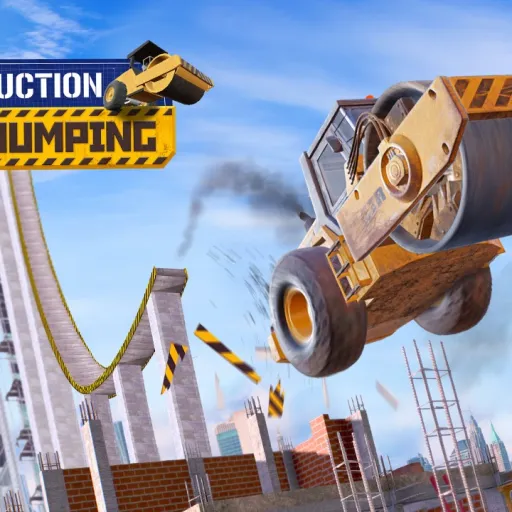 Construction Ramp Jumping
