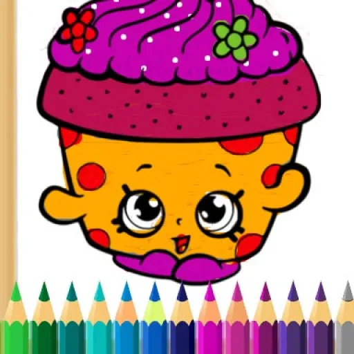 Desserts Coloring Game