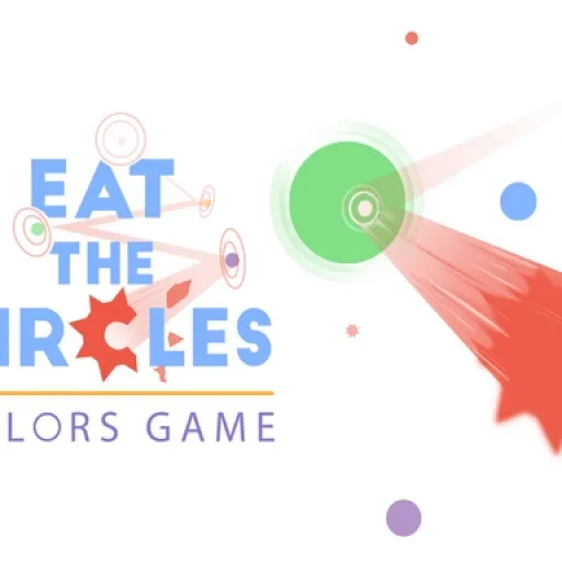 Eat the circles colors game