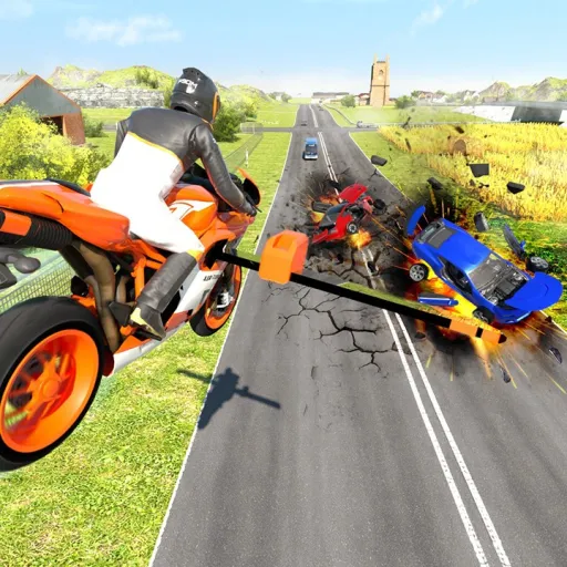 Flying Motorbike Driving Simulator