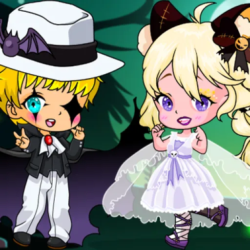 Halloween Chibi Couple