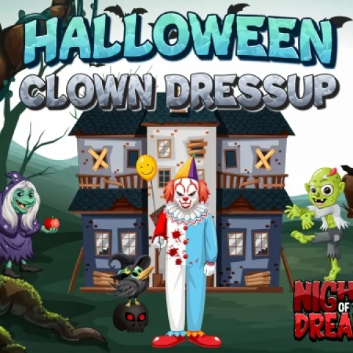 Halloween Clown Dressup