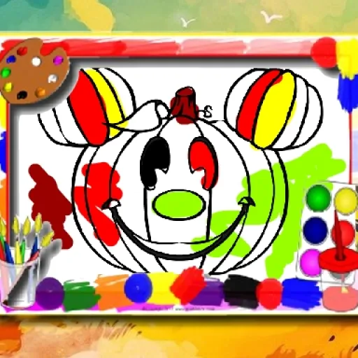 Halloween Coloring Book