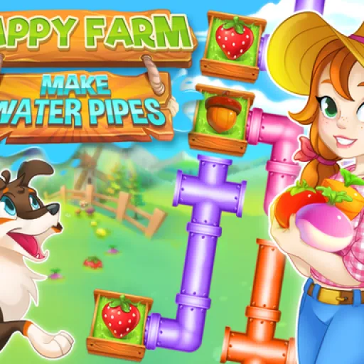 Happy farm make water pipes