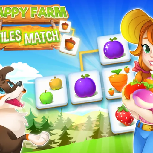 Happy Farm Tiles Match 