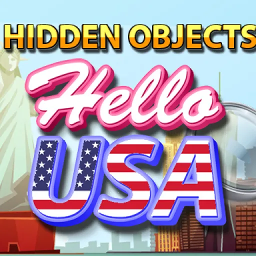 Hidden Objects Hello USA