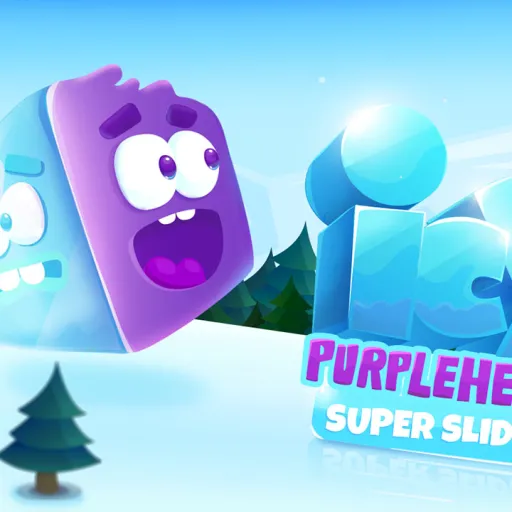 Icy Purple Head. Super Slide