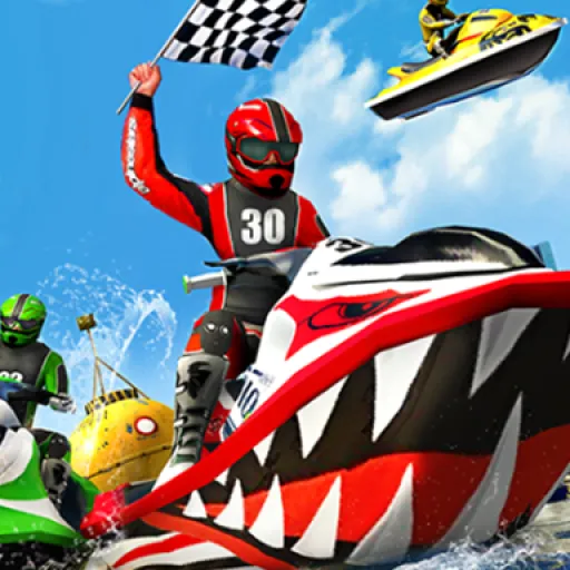 Jet Sky Water Boat Racing Game