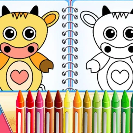 Lovely Pets Coloring Pages