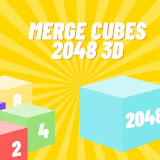 Merge cubes 2048 3D
