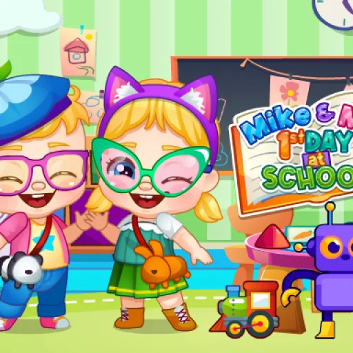 Mike And Mia 1st Day At School