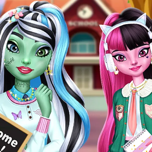 Monster Girls Back to School