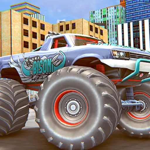 Monster Truck Stunt Driving Simulation