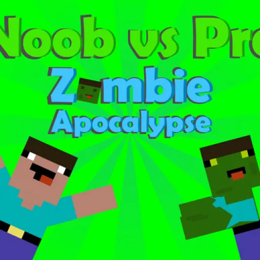 Noob vs Pro Zombi Apocalypse