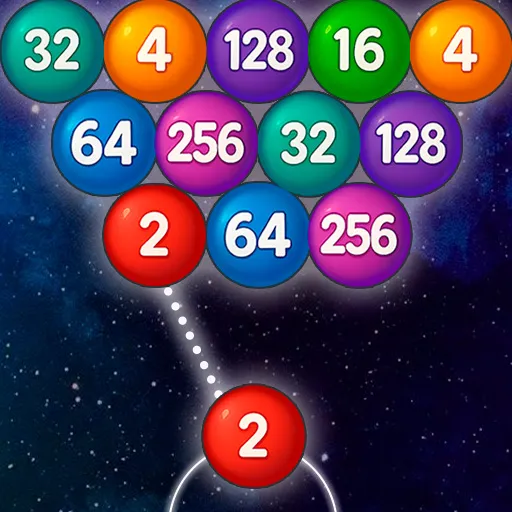 Number Bubble Shooter