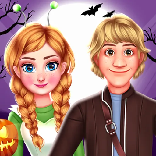 Royal Couple Halloween Party
