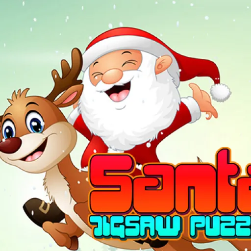 Santa Jigsaw Puzzle Game