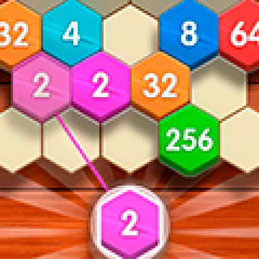 Shoot 2048 Hexa