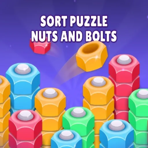 Sort Puzzle - Nuts and Bolts
