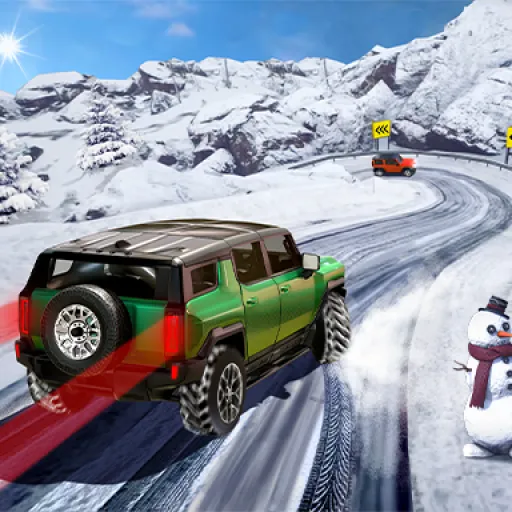 SUV Snow Driving 3d