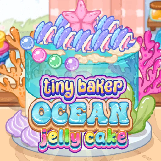 Tiny Baker Ocean Jelly Cake