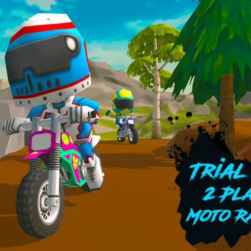 Trial 2 Player Moto Racing