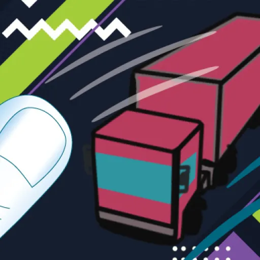 Truck Dragging Driver