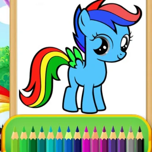 Wonder Pony Coloring