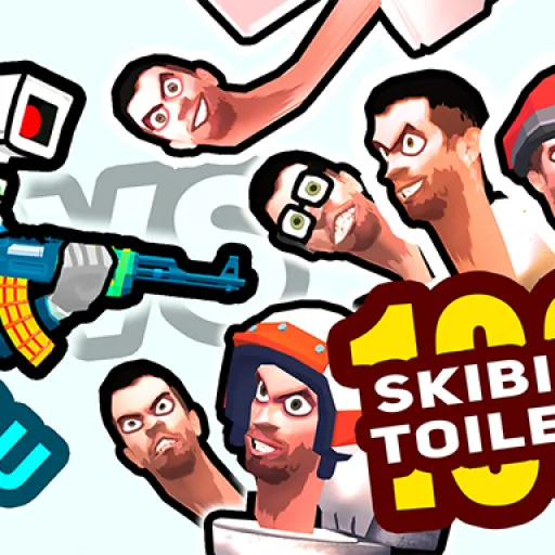 You vs 100 Skibidi Toilets