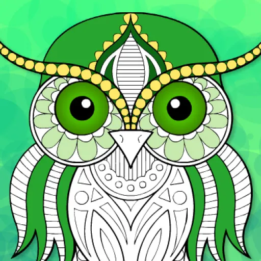 Zentangle Coloring Book